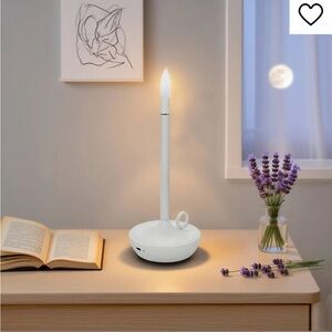 Ashland 10" Portable Tap Lamp 3 Modes Rechargeable Tap Control Chamberstick